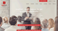 Desktop Screenshot of innopark.ch